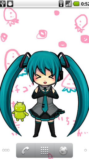 MikuLiveWallpaper Screen 2