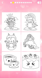 Kawaii Game Coloring Book