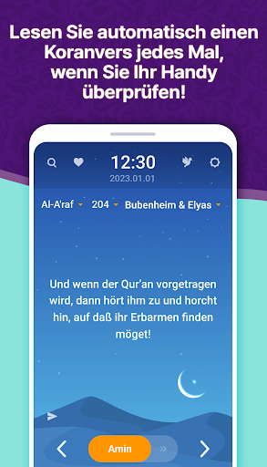 MuslimOn (Sperrbildschirm) Screen 2