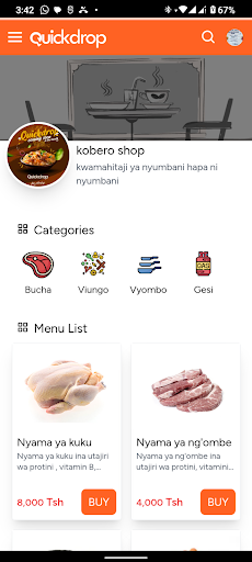 quickdrop Screen 2