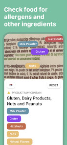 Screenshot 1 Soosee - Allergy, Vegan, Glute android