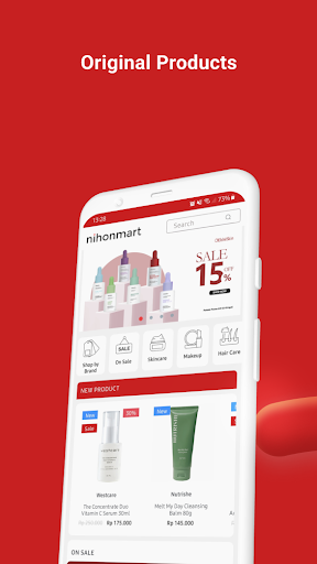 Android application Nihonmart screenshort