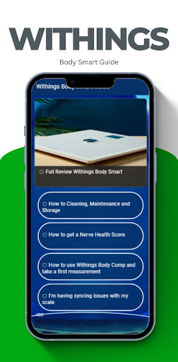 Withings Body Smart Guide Screenshot 1 - AppWisp.com