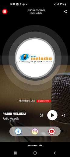 Radio Melodía Screen 2