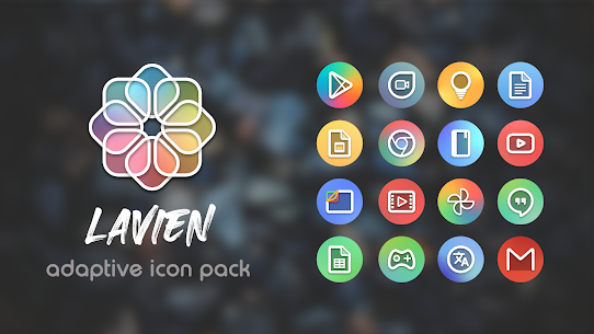 Lavien Adaptive Icon Pack v1.2 MOD APK (Patch Unlocked) 2