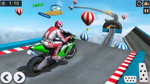 Mega Ramp GT Bike Stunt Games