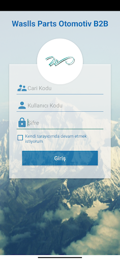 Android application Waslls Parts Otomotiv B2B screenshort