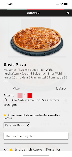 Maximo Pizza Screen 3