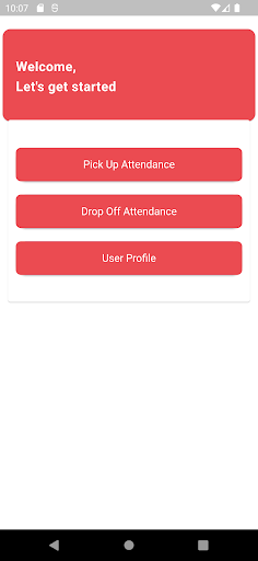 Stucare Transport Attendance Screen 2