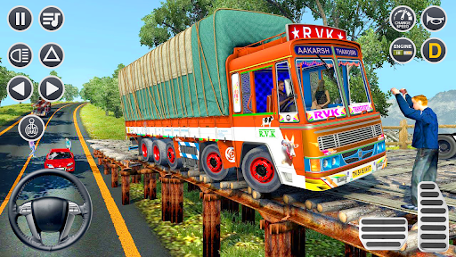 Indian Truck Cargo Driving 3D 1.0 screenshots 2