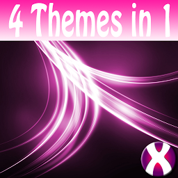 Icon image Pink Streaks Complete 4 Themes