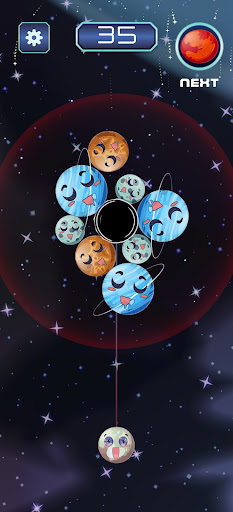 Cosmic merge: suika game Screen 2