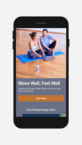 Android application Move Well Feel Well screenshort
