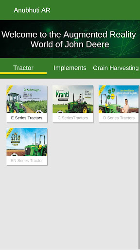 John Deere AR Experience (ARCo Screen 2