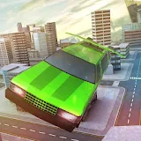 Free Limo Flying Car Simulator icon