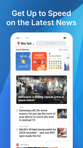 Daily News: Local & Alerts Screen 2