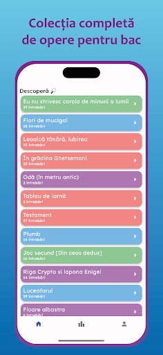 Quizuri opere BAC Romana Screen 2