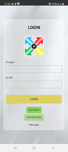 Android application PULSA CEPAT screenshort