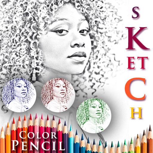 Color Pencil Sketch Logo