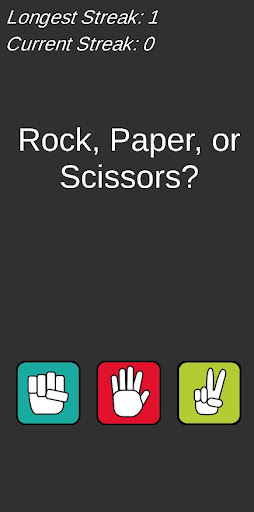 Rock, Paper, Scissors! Screen 3
