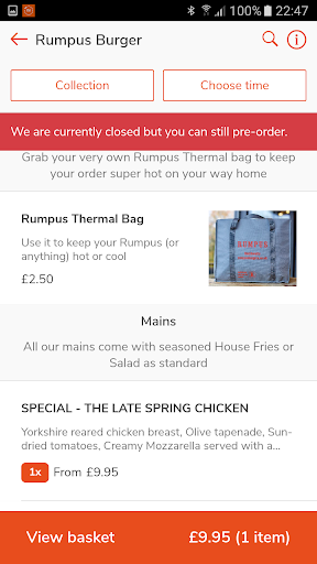 Rumpus Burger Screen 2