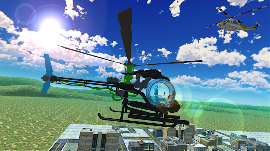 Helicopter Race Simulator 3D