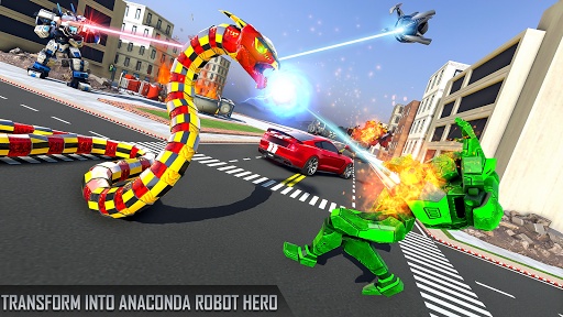 Anaconda Robot Car Robot Game
