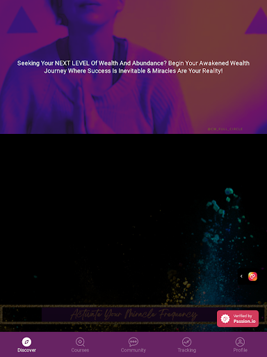 Awakened Wealth App Screen 3
