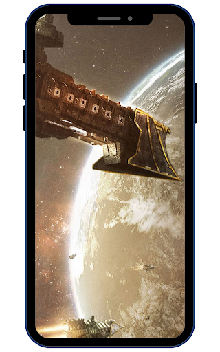 Android application Spaceship Wallpapers screenshort