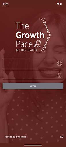 Android application The Growth Pace Authenticator screenshort