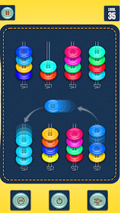 Buttons Sort Woody Puzzle Game