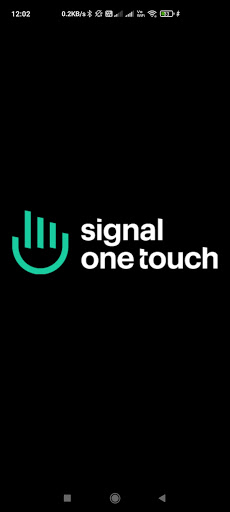 Android application Signal One Touch screenshort