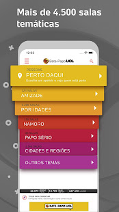 Bate-Papo UOL: Chat de paquera e vu00eddeo ao vivo  APK screenshots 4