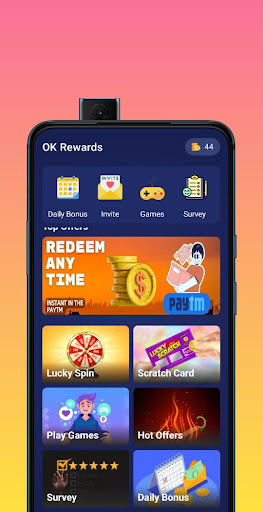 OkRewards - Get 24 hrs Rewards Screen 2
