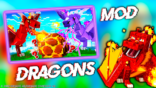 Dragons Mods for Minecraft