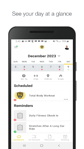 Get Serious Fitness Screen 2