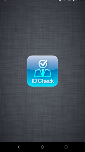 Android application IDCheckApp screenshort