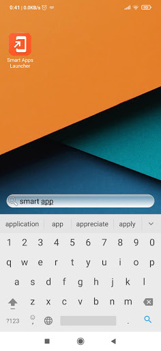 Smart Apps Launcher Screen 2