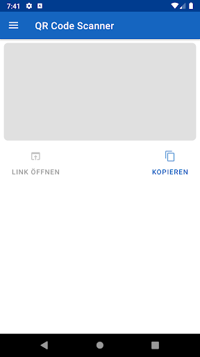 Android application QR Code Scanner screenshort