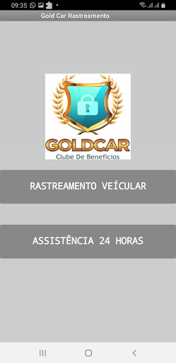 Android application GoldCar Rastreamento screenshort
