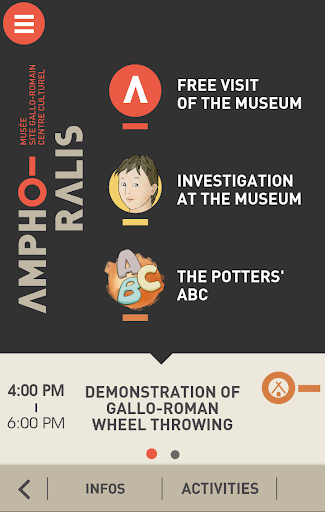 Android application Amphoralis EN screenshort