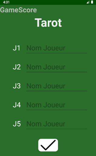 GameScore Screen 3