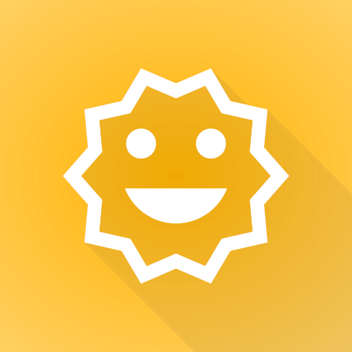 Egao - Happiness by smiling logo