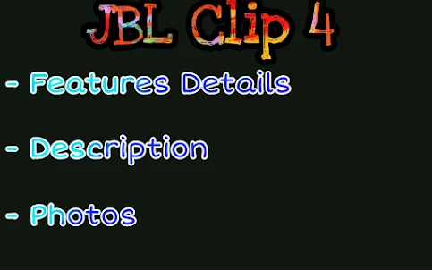 JBL Clip 4 Guide