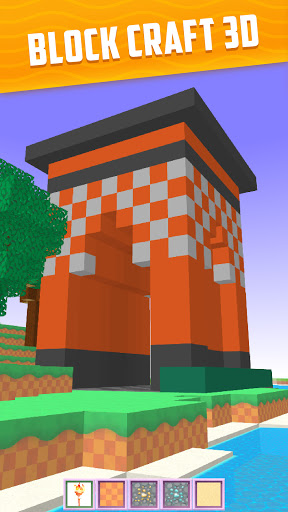Android application Build Craft 3D - Voxel World B screenshort