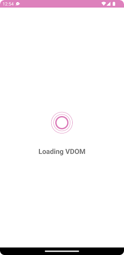 Android application The VDOM screenshort
