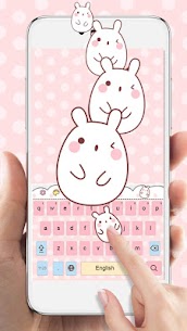 Pink Kitty Keyboard For PC 1