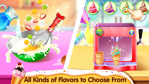 Android application Rainbow Slush: Smoothie Maker screenshort