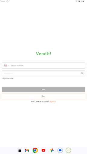 VendIt! Screenshot