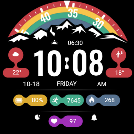 Fusion Of Mountains ZKin Watch screenshot 34